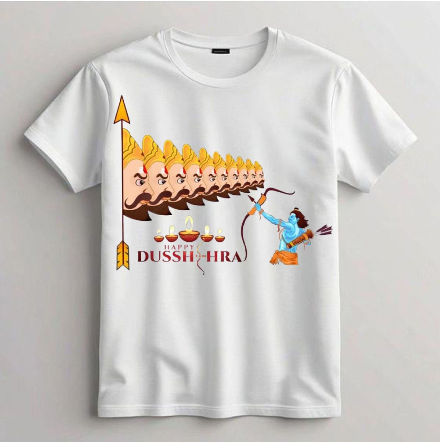 Tapa Kon Kids Printed T-shirt For Dussehra / Ram Navmi / Vijaydashami